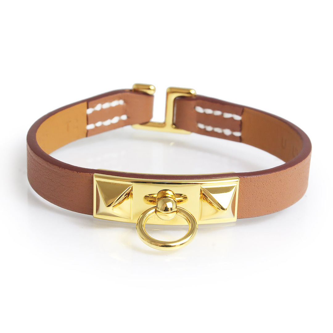 Hermes - エルメス リヴァル ミニ レザー ブレスレット #T2 ヴォー