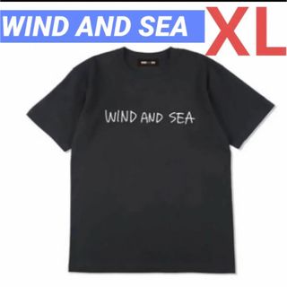 WINDANDSEA ウィンダンシー　Tシャツ  BLUE×White