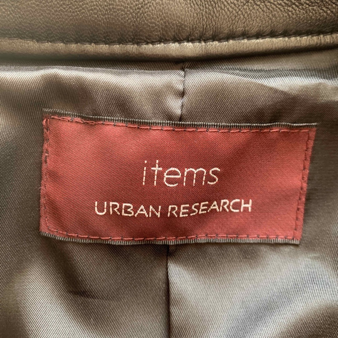 URBAN RESEARCH ITEMS(アーバンリサーチアイテムズ)のレザージャケット レディースのジャケット/アウター(ライダースジャケット)の商品写真