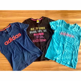 アディダス(adidas)のadidasのレディースTシャツ３枚セット(ウェア)