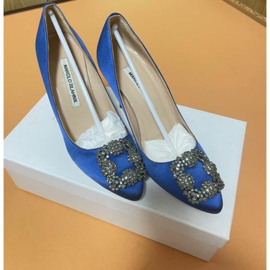 MANOLO BLAHNIK - 未使用 マノロブラニク ハンギシ 35の通販 by fgdf's ...