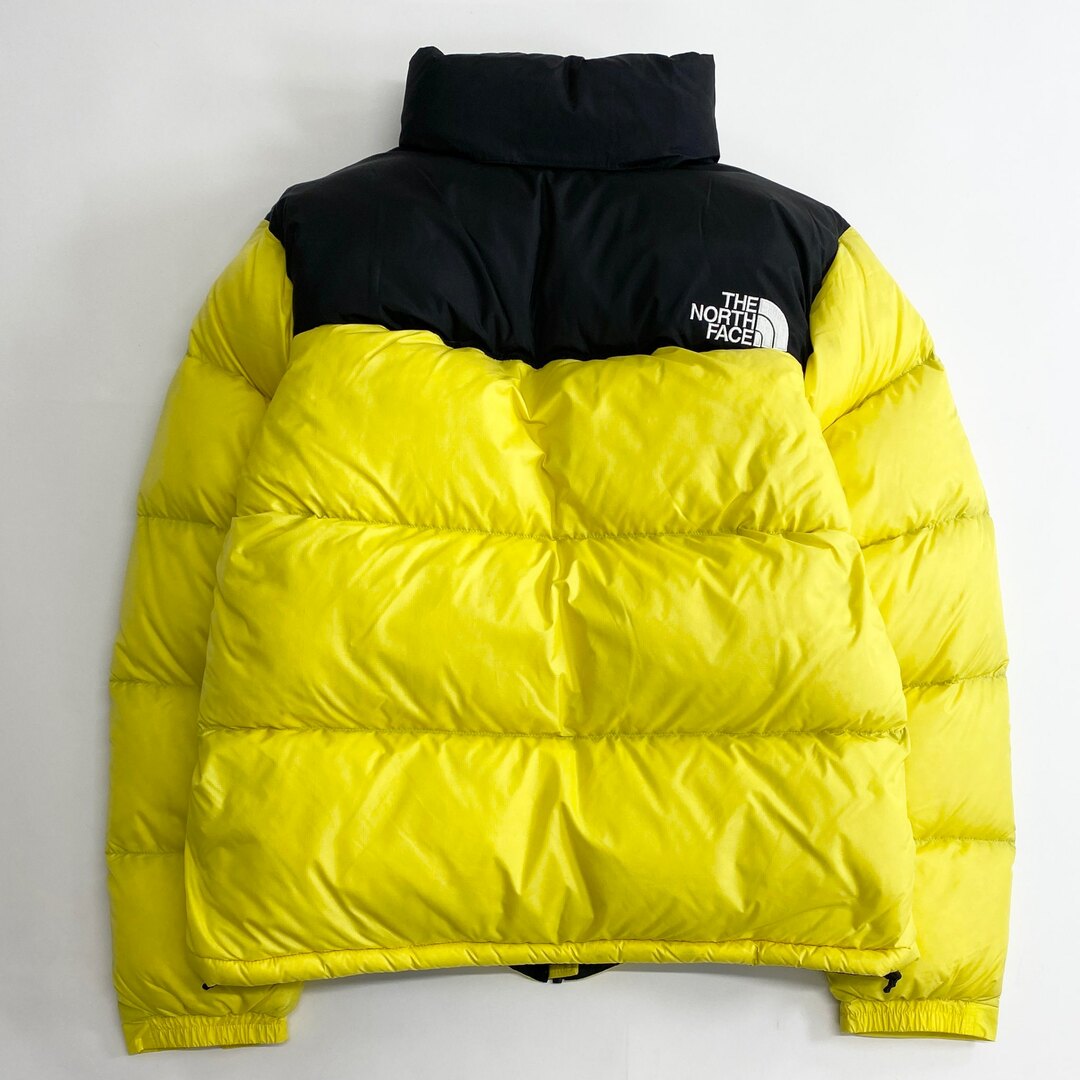 THE NORTH FACE(ザノースフェイス)の71k11 《新品タグ付き》THE NORTH FACE ザノースフェイス ヌプシ ダウンジャケット XL イエロー×ブラック ND92234 メンズのジャケット/アウター(ダウンジャケット)の商品写真