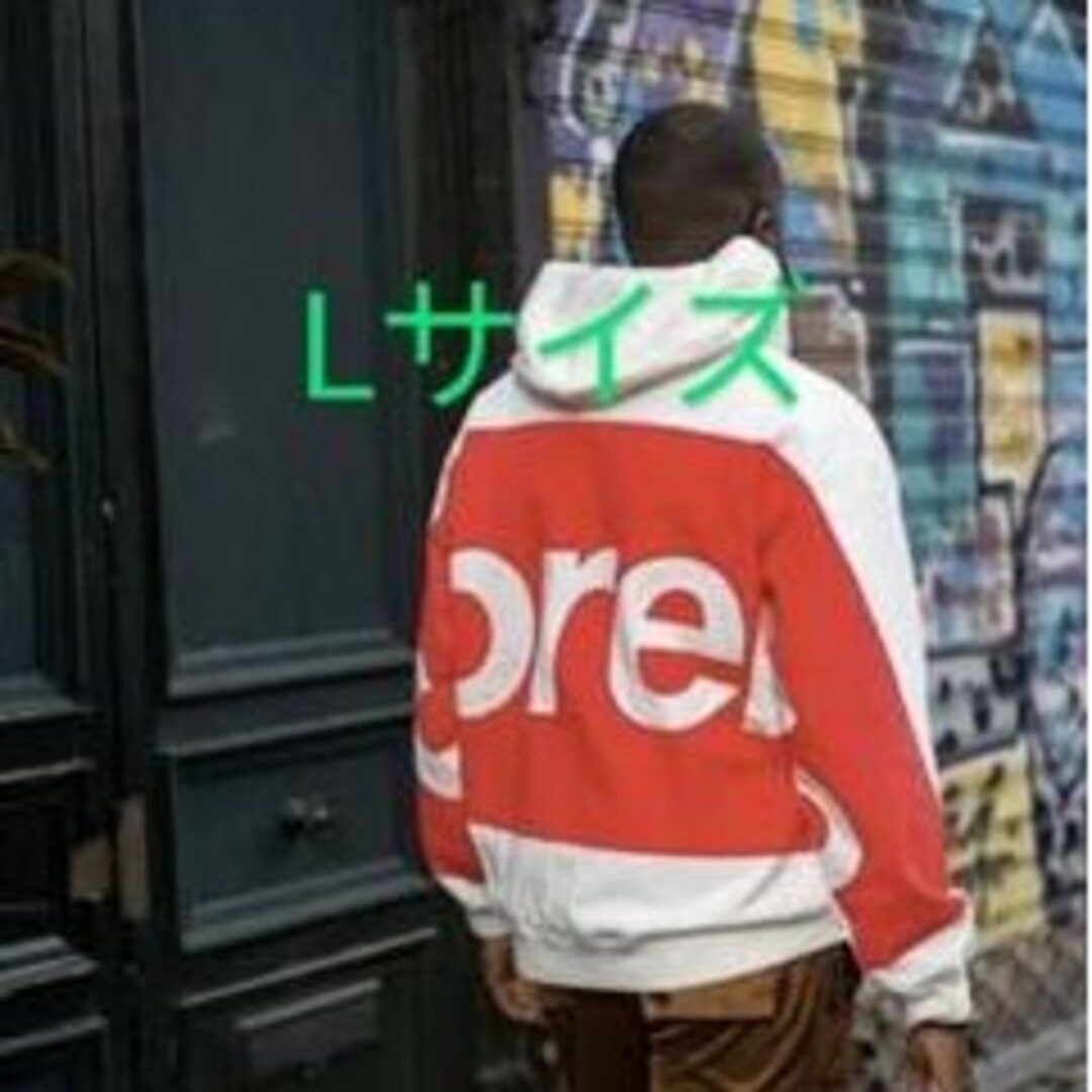 supreme Big Logo Hooded Sweatshirt Lサイズ