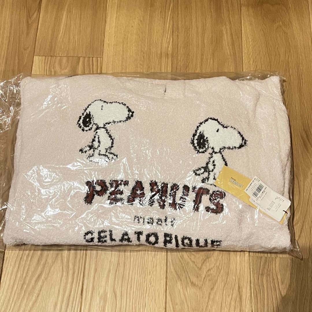 【PEANUTS】総柄ジャガードワンピーススヌーピーピーナッツコラボ