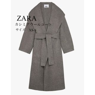 新品未使用 ZARA 定価29,990円 ロングコート S チェスターコート