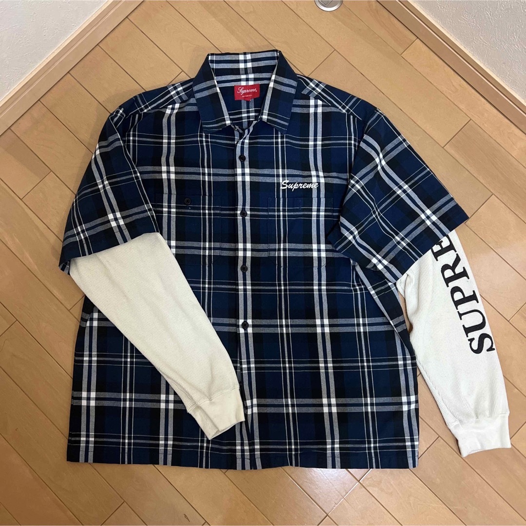 Supreme Thermal Work Shirt L