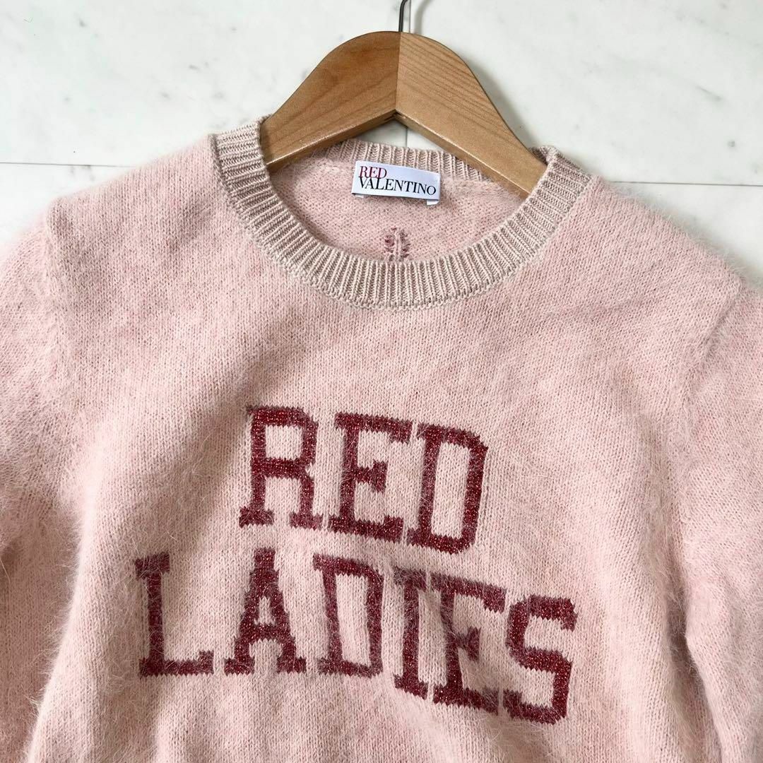 未使用 RED VALENTINO "RED LADIES" アンゴラニット