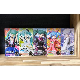 匿名配送プロセカ 初音ミク 教室〜誰もいないセカイの５種セットフィギュア　未開封