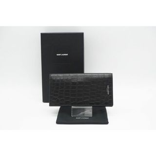 サンローラン(Saint Laurent)のSAINT LAURENT サンローラン  二つ折り長財布(長財布)