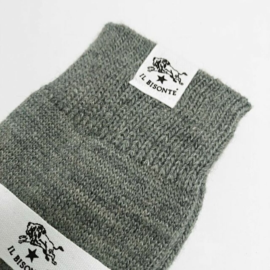 IL BISONTE(イルビゾンテ)の新品 IL BISONTE✨イルビゾンテ ロゴパッチ ソックス 靴下プレゼントに レディースのレッグウェア(ソックス)の商品写真