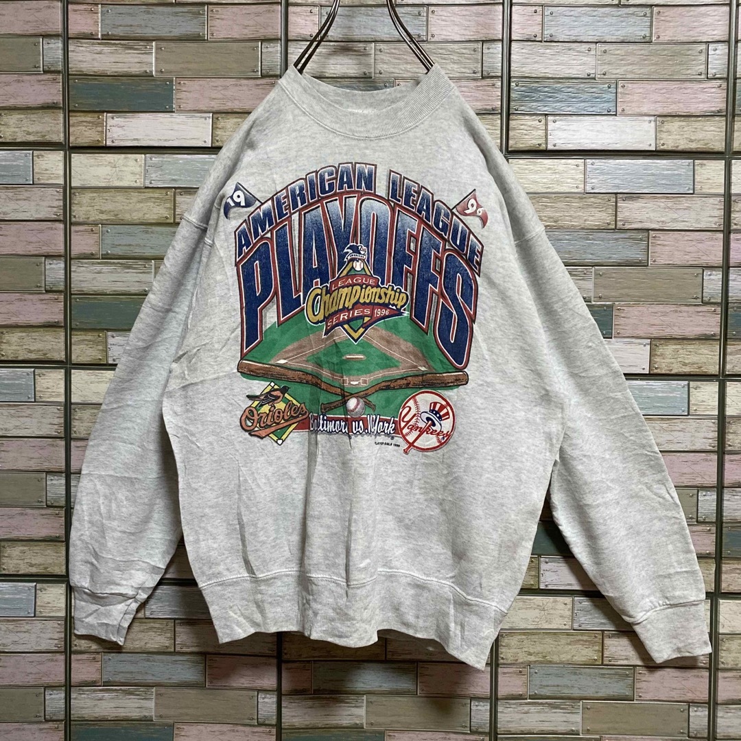 MLB(メジャーリーグベースボール)の【USA製】プロプレイヤー×MLB 1996チャンピオンシリーズ メンズのトップス(スウェット)の商品写真