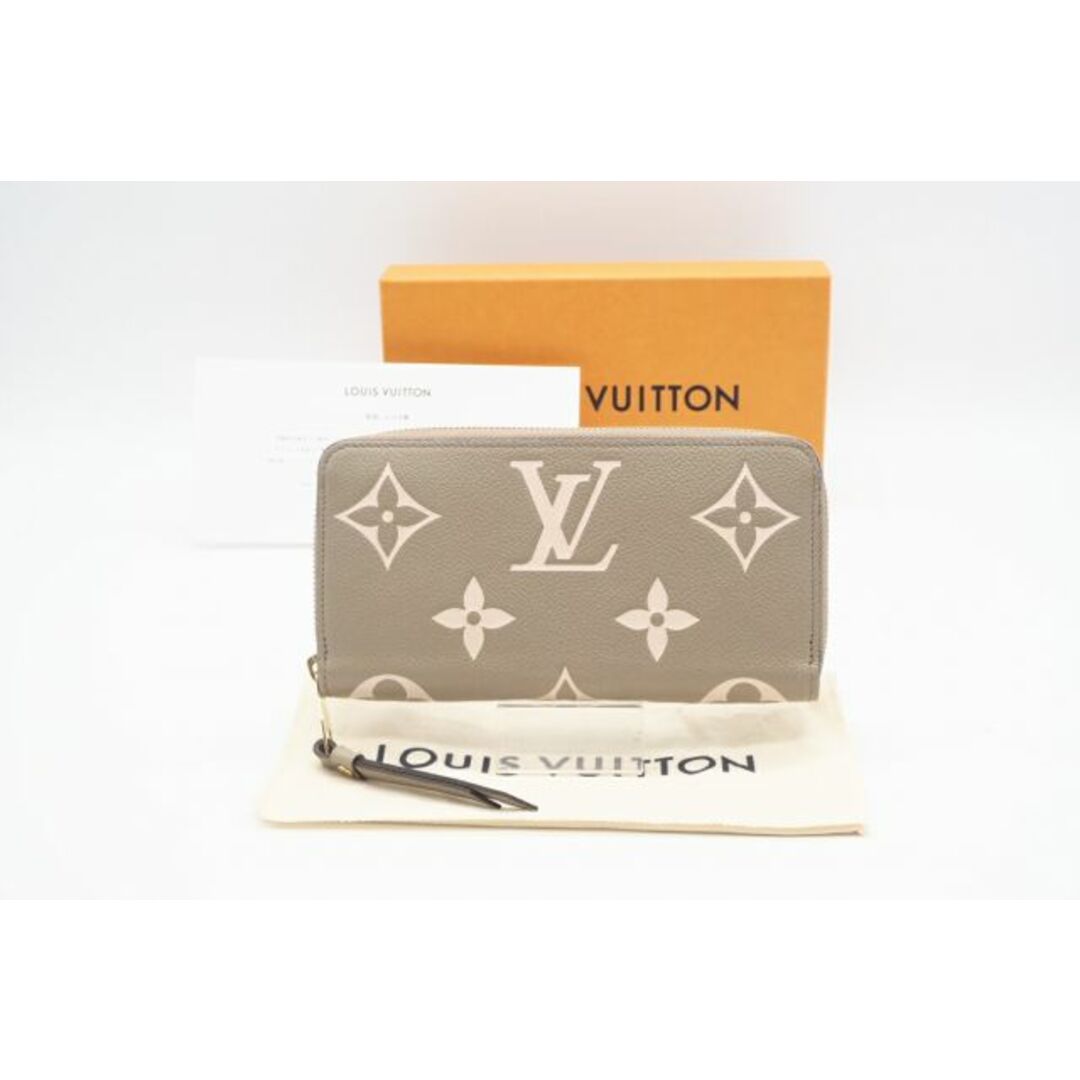 LOUIS VUITTON ルイ ヴィトン ジッピーウォレットカラー系統ベージュクリーム