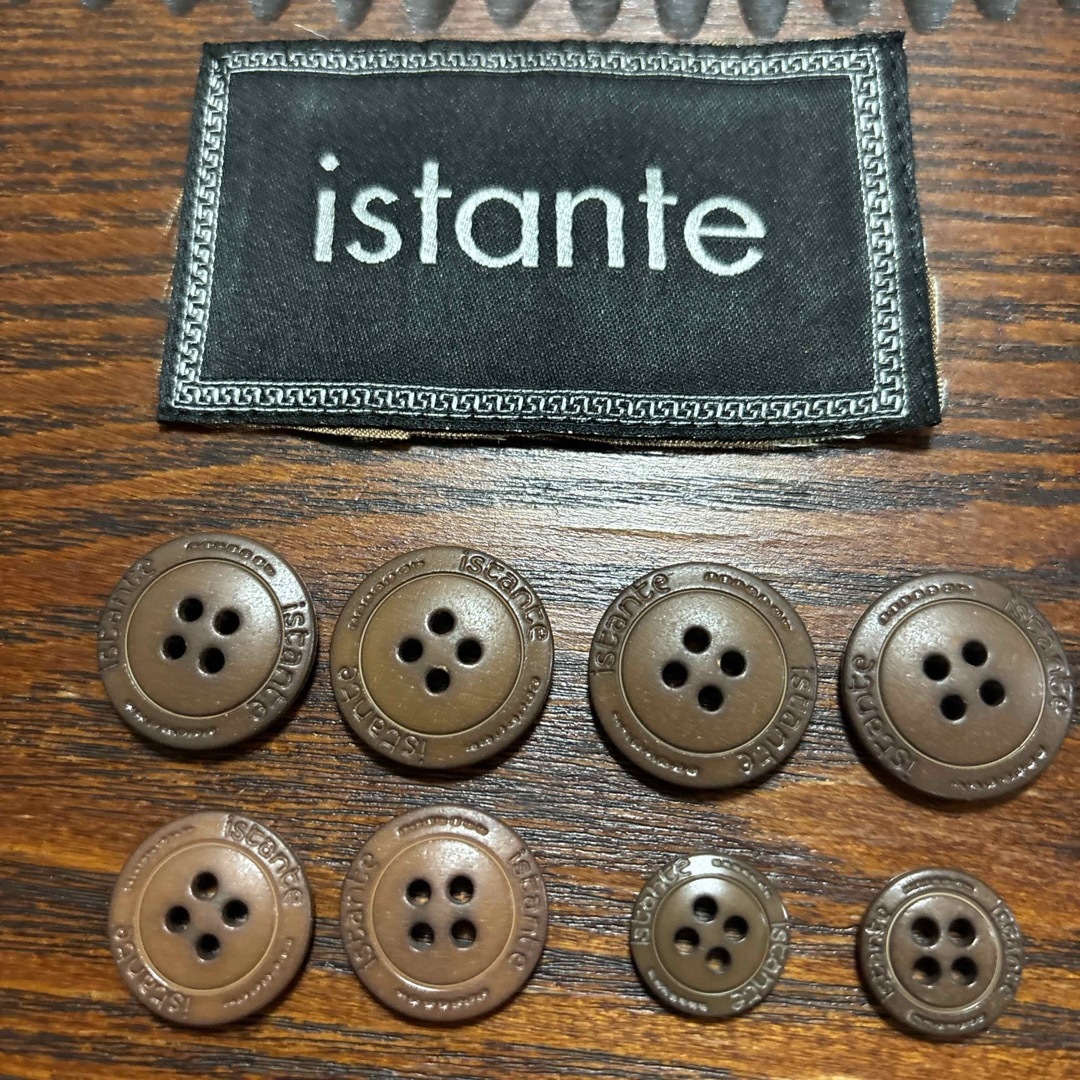 istante(イスタンテ)のイスタンテ ボタン&タグ ハンドメイドの素材/材料(各種パーツ)の商品写真