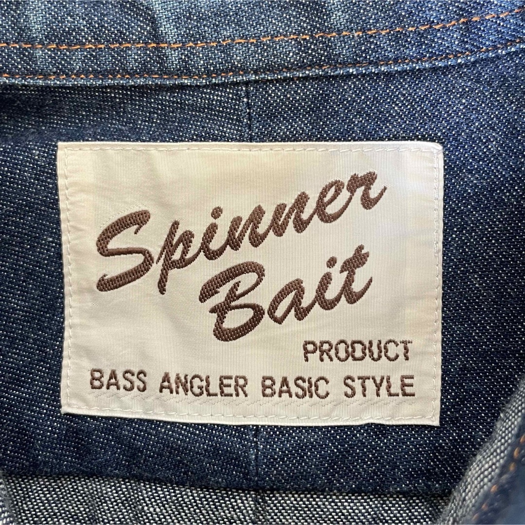 SPINNER BAIT(スピナーベイト)のスピナーベイト　デニムシャツ メンズのトップス(シャツ)の商品写真