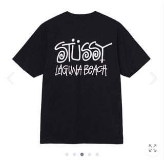 ステューシー ワールドツアー シャドーマン クラウン 両面 ロゴ 半袖 Tシャツ