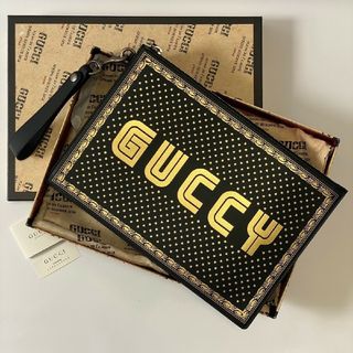 グッチ(Gucci)のGUCCI グッチ　GUCCY　クラッチバッグ　510489　コラボ　未使用品(セカンドバッグ/クラッチバッグ)