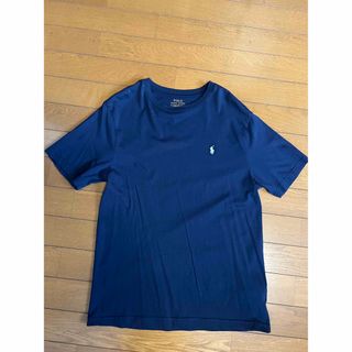 ポロラルフローレン(POLO RALPH LAUREN)のコットン ジャージー クルーネック Tシャツ 160 ネイビー(Tシャツ/カットソー)