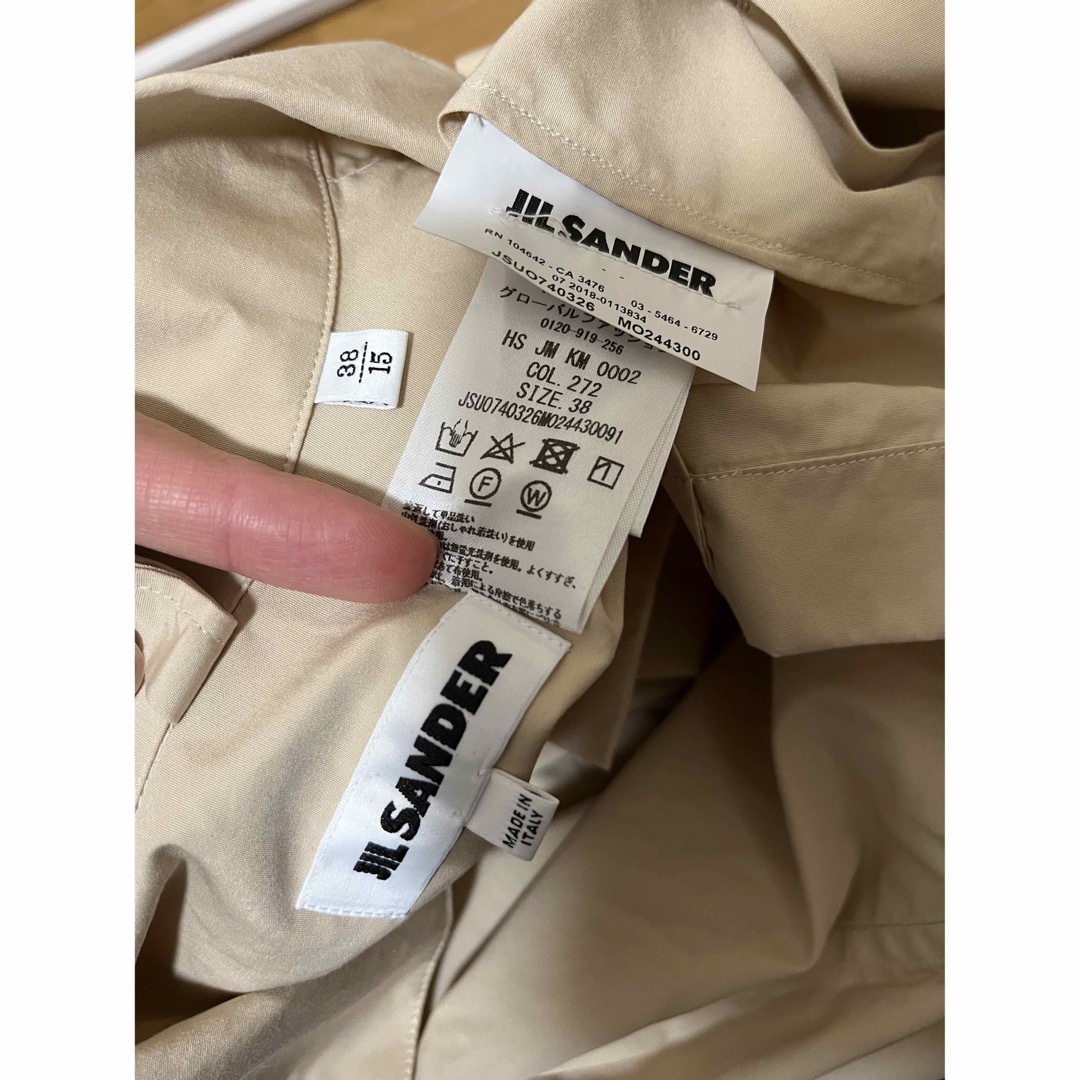 Jil Sander(ジルサンダー)のJIL SANDER ジルサンダー　シャツ　ブラウス レディースのトップス(シャツ/ブラウス(長袖/七分))の商品写真