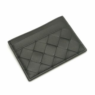 ボッテガヴェネタ(Bottega Veneta)のボッテガヴェネタ イントレチャート カードケース 名刺入れ ブラック 黒(名刺入れ/定期入れ)