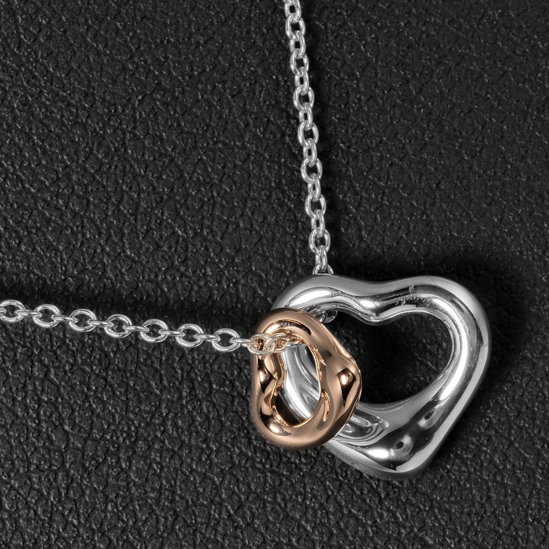 Tiffany & Co. - 【TIFFANY&Co.】ティファニー ダブル オープンハート