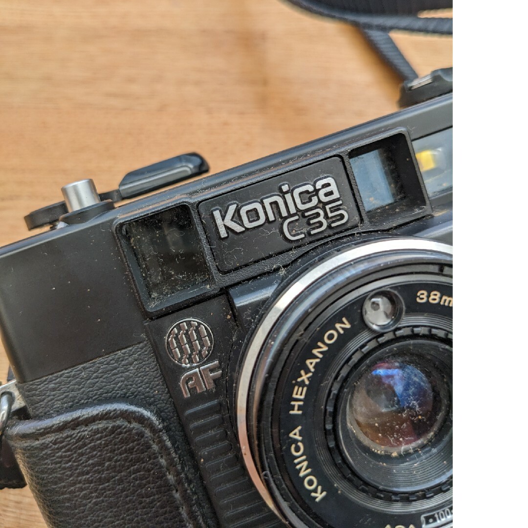 KONICA MINOLTA(コニカミノルタ)のkonica フィルムカメラ C35 スマホ/家電/カメラのカメラ(フィルムカメラ)の商品写真