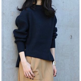 レイビームス(Ray BEAMS)の新品/ Ray BEAMS / アシメヘムボトルネックセーター(ニット/セーター)