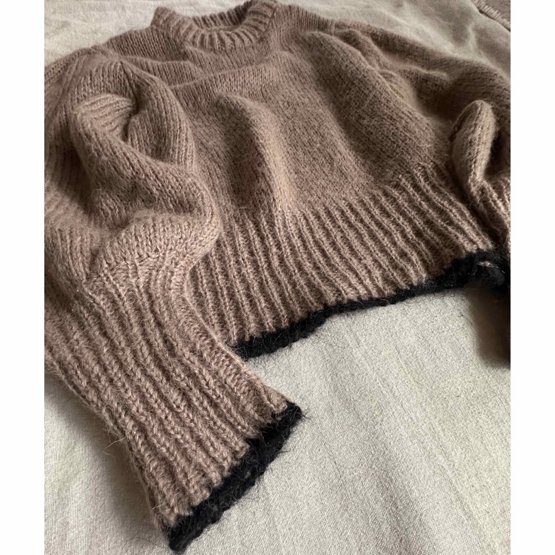 OSHIMA REI(オオシマレイ)のヨッシー様専用◎OSHIMAREI kid mohair knit レディースのトップス(ニット/セーター)の商品写真