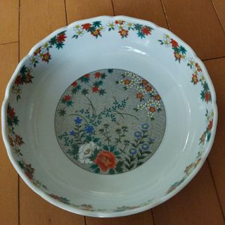 昭和レトロ✿有田焼　藍　大皿　【新品・未使用】(食器)