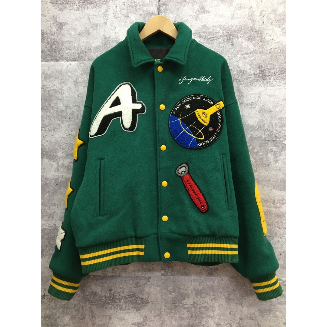 A FEW GOOD KIDS アフューグッドキッズ スタジャン グリーン A FEW GOOD KIDS アフューグッドキッズ スタジャン グリーン