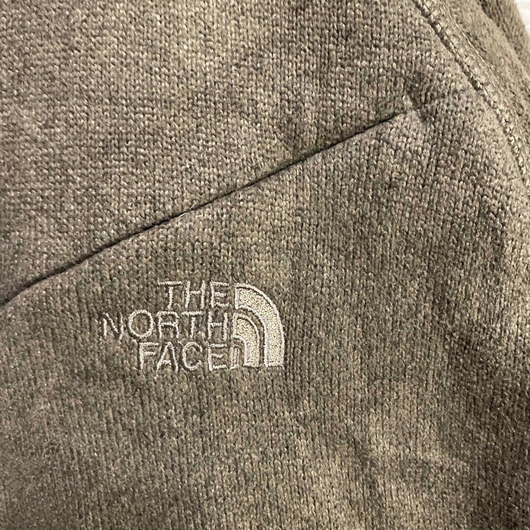 THE NORTH FACE(ザノースフェイス)のザノースフェイス　フリースニットジャケット　ワンポイントロゴ メンズのジャケット/アウター(ブルゾン)の商品写真