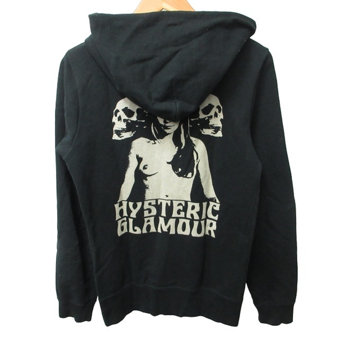 HYSTERIC GLAMOUR ヒステリックグラマー パーカー ヒスガール 黒