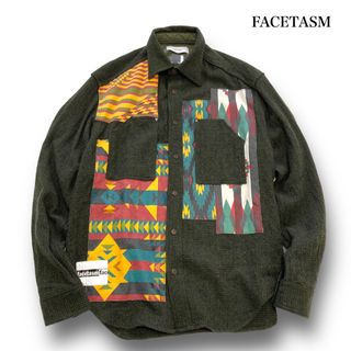 FACETASM - ◎31 FACETASM チェックシャツ プルオーバーの通販 by 61 ...