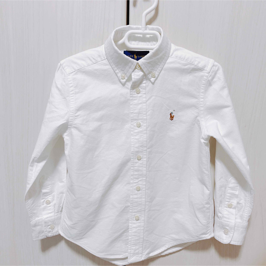 Ralph Lauren(ラルフローレン)のラルフローレン　コットンオックスフォードシャツ キッズ/ベビー/マタニティのキッズ服男の子用(90cm~)(ブラウス)の商品写真