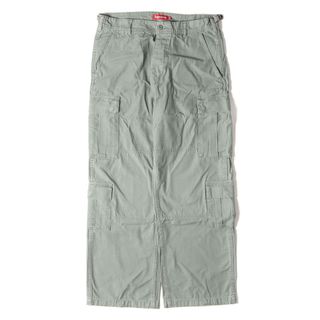 シュプリーム(Supreme)のSupreme シュプリーム パンツ サイズ:32 23SS バックサテン ミリタリー カーゴ パンツ Cargo Pant オリーブ ボトムス ズボン 【メンズ】【中古】(ワークパンツ/カーゴパンツ)