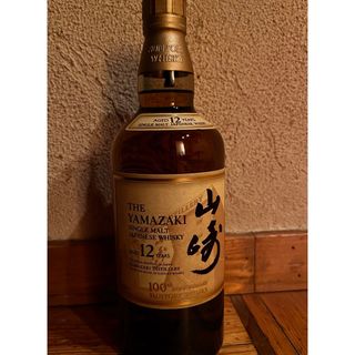 ☆最新☆山崎12年　新品　未開封　700ml   ☆100周年記念ラベル☆(ウイスキー)