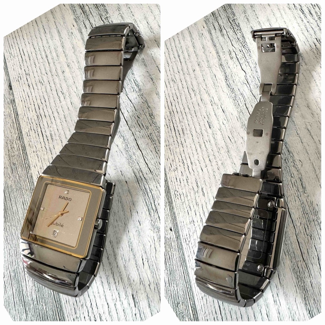 RADO - 【美品】RADO ラドー 腕時計 ダイヤスター スクエア 152.0332.3