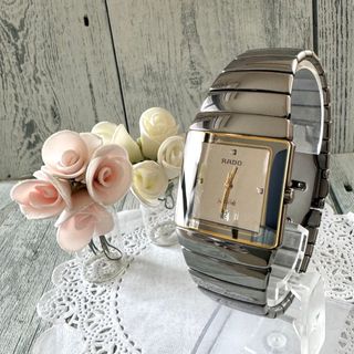 RADO - 【美品】RADO ラドー 腕時計 ダイヤスター スクエア 152.0332.3