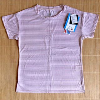 キットソン(KITSON)の新品 MサイズKitson キットソン 半袖Tシャツ　ピンク　ボーダー(Tシャツ(半袖/袖なし))