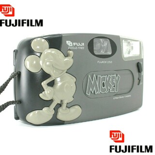 【FUJIFILM】★レア★ フジフィルム ハイ！ミッキーマウス フィルムカメラ