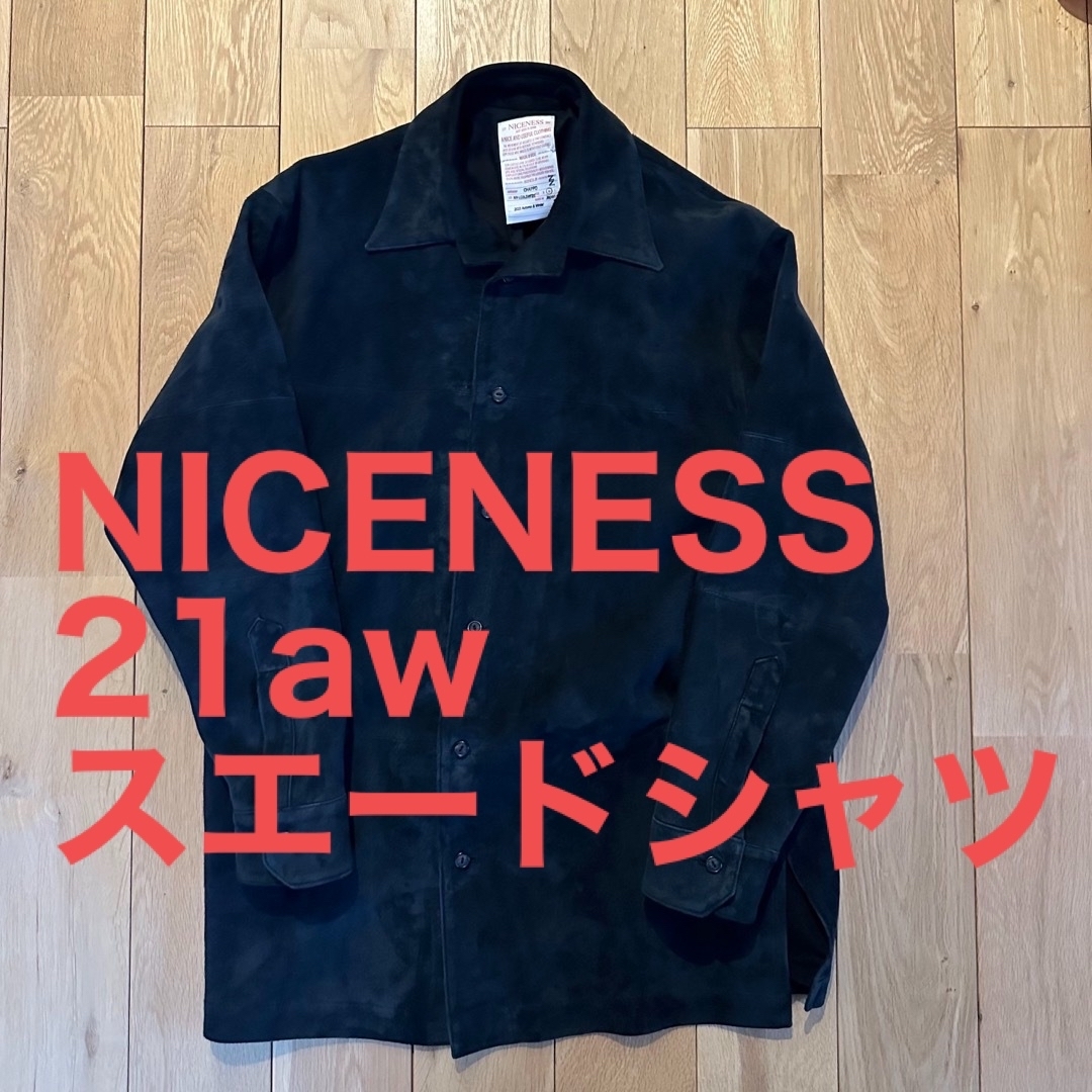 niceness chappo 21aw スエードシャツ | フリマアプリ ラクマ