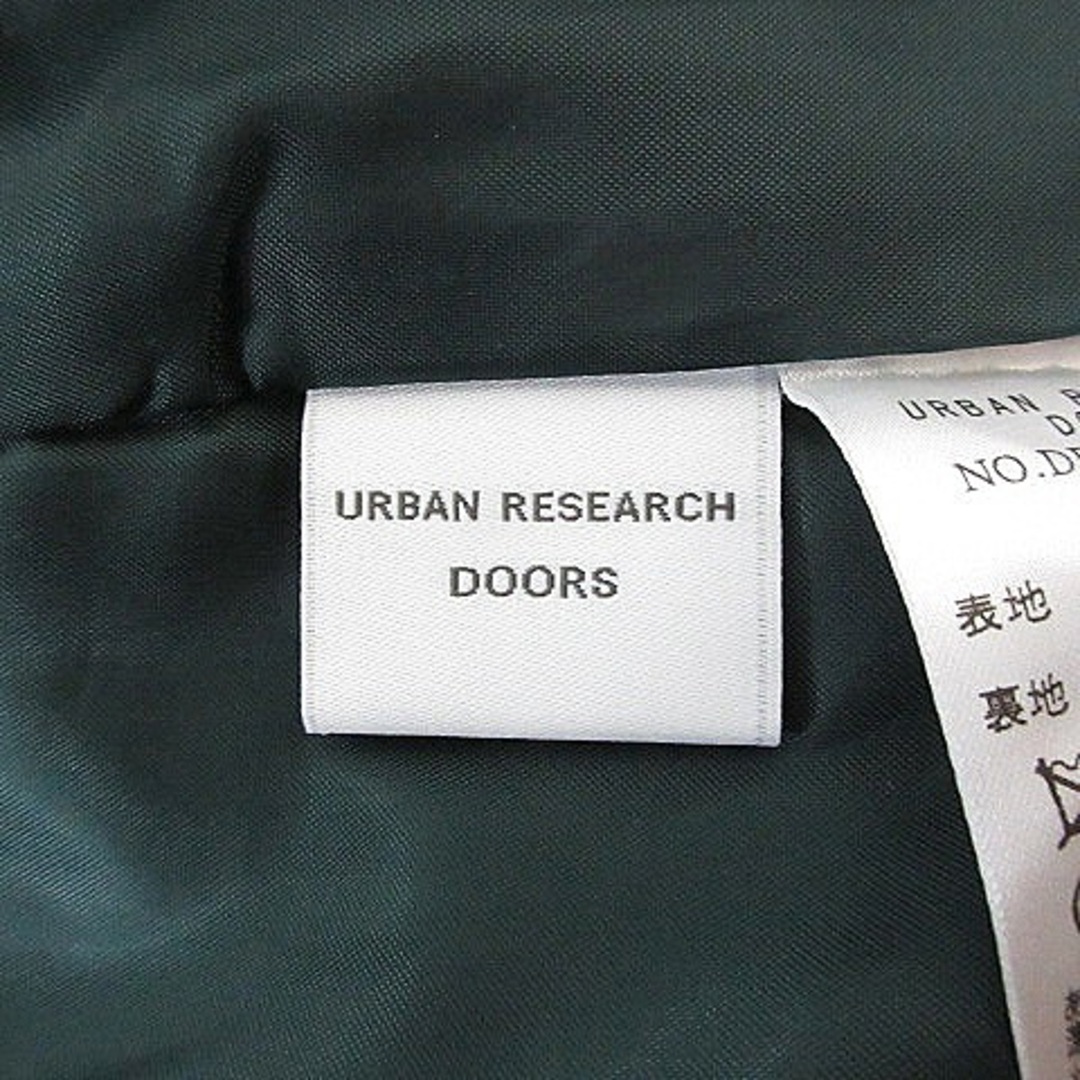 URBAN RESEARCH DOORS(アーバンリサーチドアーズ)のアーバンリサーチ ドアーズ パンツ ワイド センタープレス ウール 38 緑 レディースのパンツ(その他)の商品写真