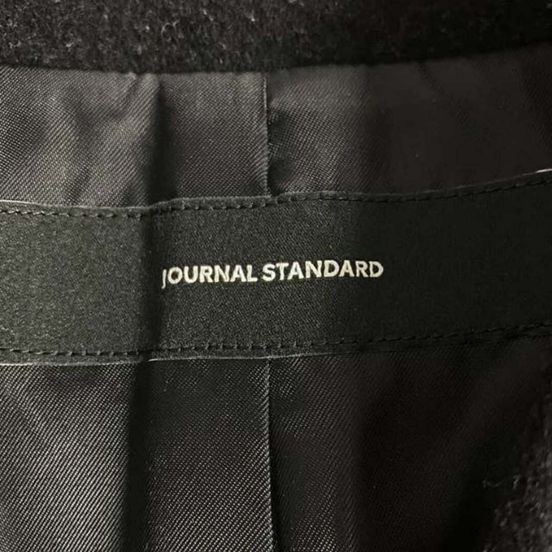 JOURNAL STANDARD(ジャーナルスタンダード)のジャーナルスタンダード コート ノーカラー ロング ブラック アウター レディースのジャケット/アウター(その他)の商品写真