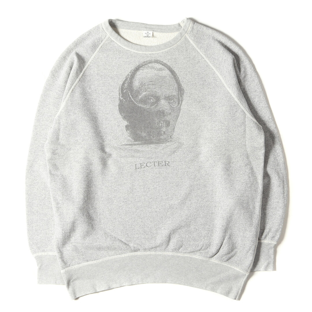 NEXUS 7 ネクサスセブン スウェット サイズ:48(L) 19SS ハンニバル・レクター博士 スウェットシャツ LECTER CREW NECK SWEAT ヘザーグレー トップス トレーナー【メンズ】【美品】トップス