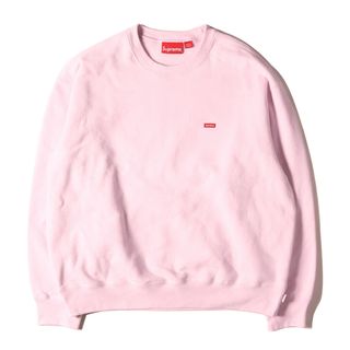 [極少]Supreme 15aw boxlogo crewneck pink M