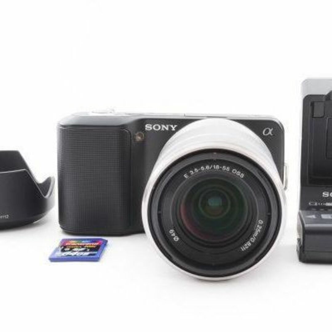 動作好調】 SONY ソニー NEX-3 レンズキット ミラーレス一眼カメラの ...