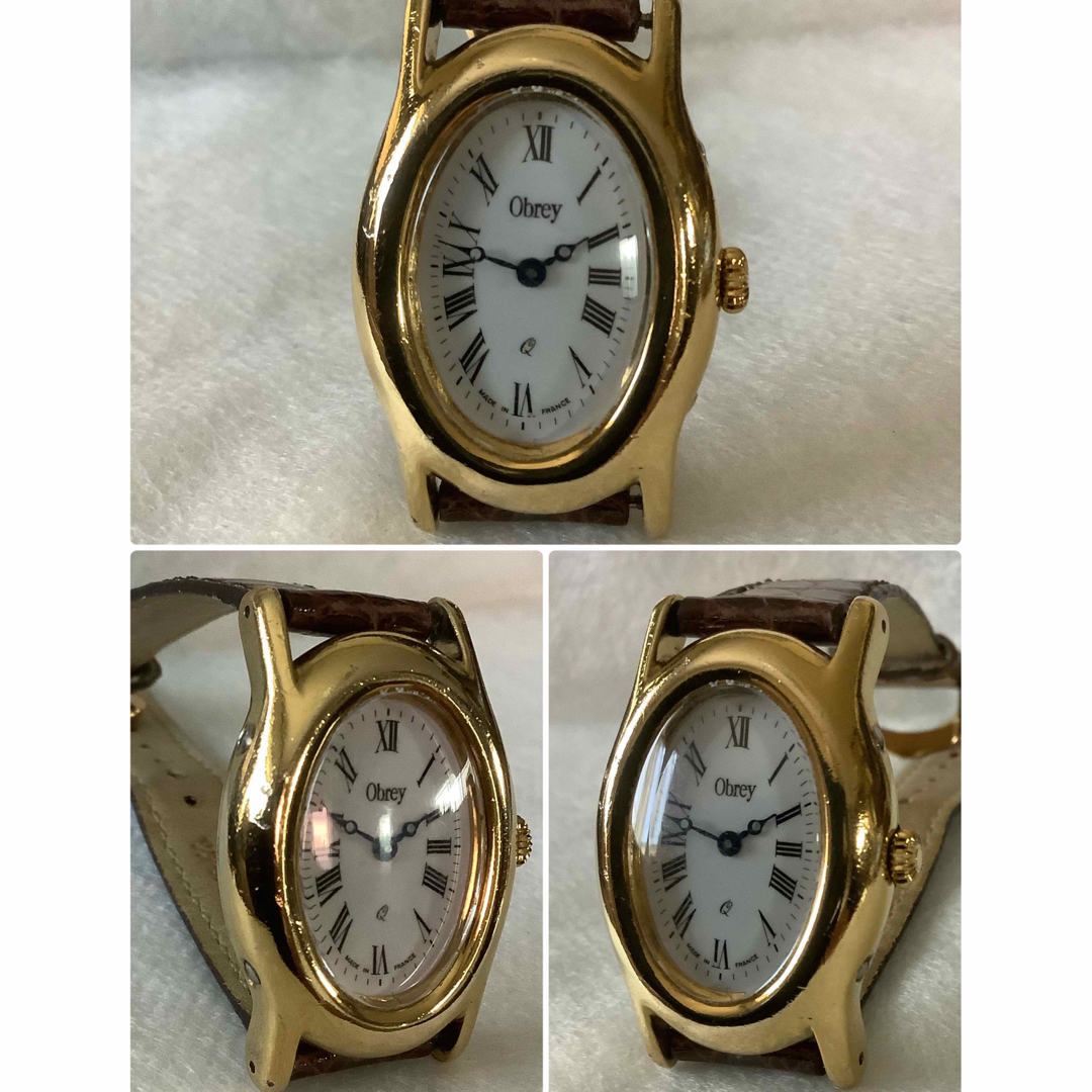 オブレイSOLID SILVER ヴェルメイユ　ハンドメイド レディース腕時計 レディースのファッション小物(腕時計)の商品写真
