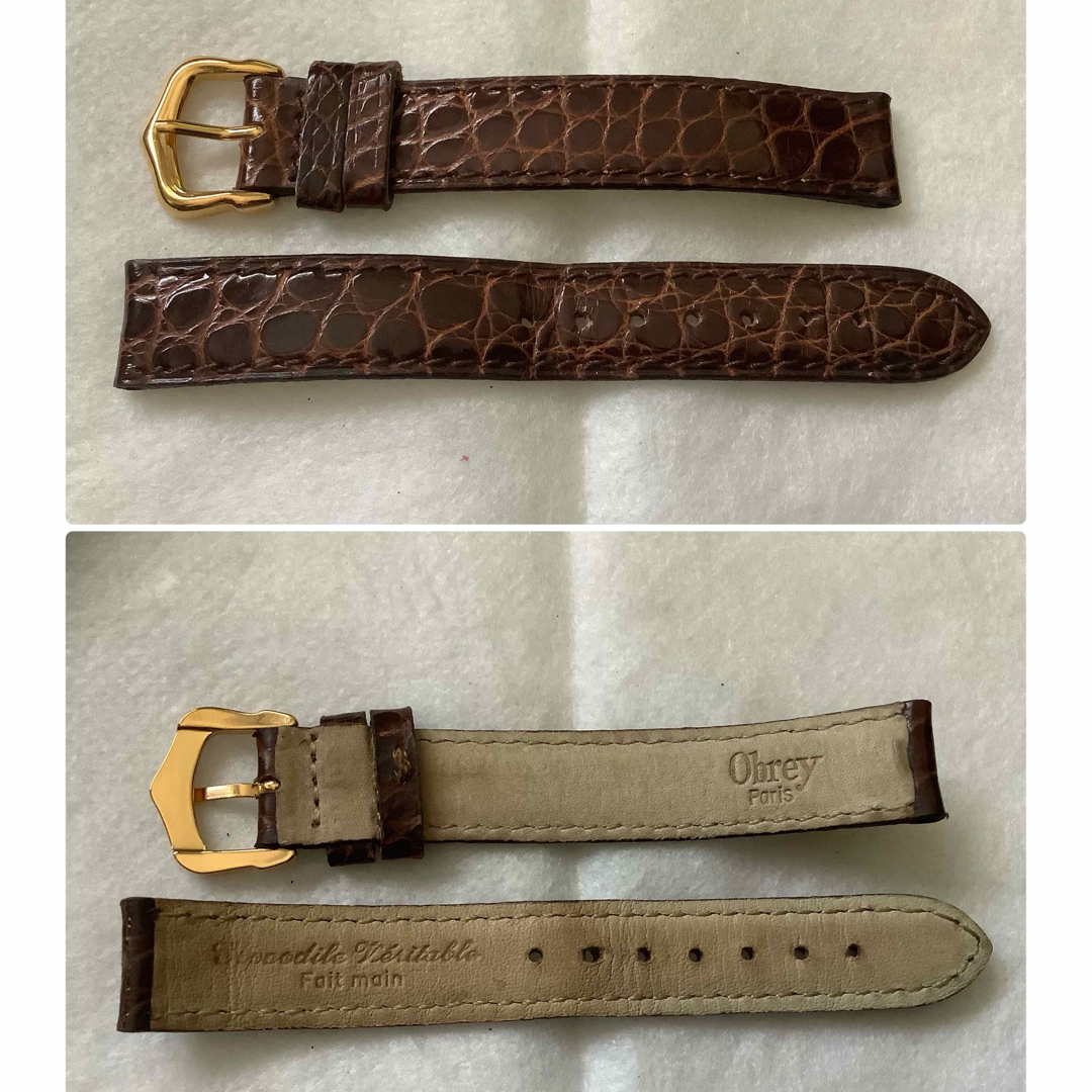 オブレイSOLID SILVER ヴェルメイユ　ハンドメイド レディース腕時計 レディースのファッション小物(腕時計)の商品写真