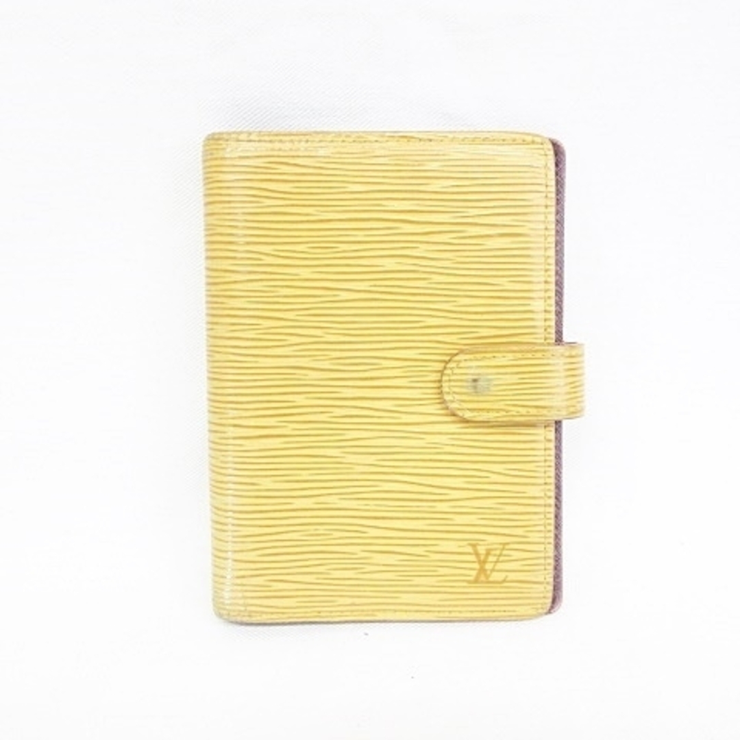 LOUIS VUITTON - ルイヴィトン エピ アジェンダPM 手帳カバー 6穴式