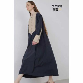 ◆幻◆ 希少美品 定価4.3万円 ADORE　ビッグスリーブワンピース