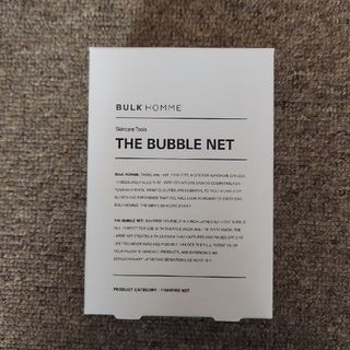 バルクオム(BULK HOMME)の【新品】BULK HOMME バルク オム THE BUBBLE NET(洗顔ネット/泡立て小物)